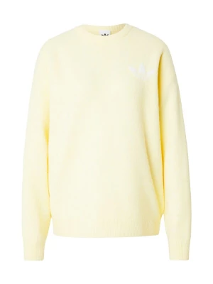 Foto van product ADIDAS ORIGINALS Trui 'Athletic Dept' pasteelgeel / wit