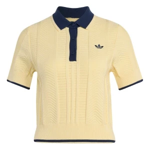 Foto van product ADIDAS ORIGINALS Trui 'Cali' donkerblauw / pasteelgeel