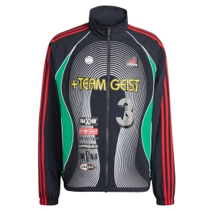 Foto van product ADIDAS ORIGINALS Tussenjas 'Teamgeist' donkergeel / groen / rood / zwart