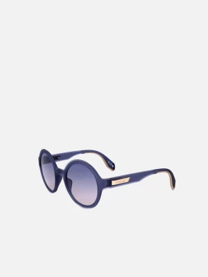 Foto van product ADIDAS ORIGINALS Zonnebril 'Adidas Original OR0080 Shiny light brown / 24 / 140 Women Sunglasses' blauw
