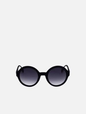 Foto van product ADIDAS ORIGINALS Zonnebril 'Adidas Original OR0080 Shiny light brown / 24 / 140 Women Sunglasses' zwart