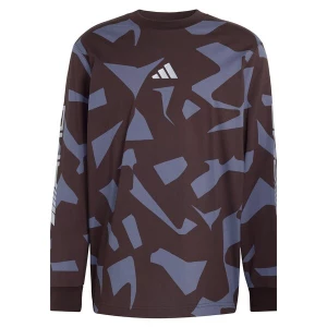 Foto van product ADIDAS PERFORMANCE Shirt chocoladebruin / lichtlila / zilver