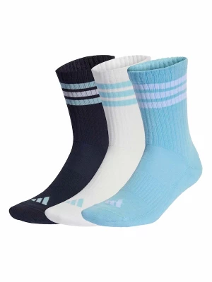 Foto van product ADIDAS PERFORMANCE Sokken 'Ess' lichtblauw / donkerblauw / wit