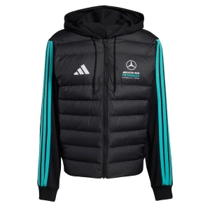 Foto van product ADIDAS PERFORMANCE Sportjas 'Mercedes-AMG Petronas Formula 1 Team' cyaan blauw / zwart / wit