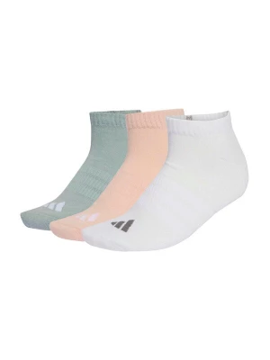 Foto van product ADIDAS PERFORMANCE Sportsokken 'ESS' donkergrijs / groen / perzik / wit