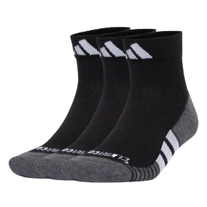 Foto van product ADIDAS PERFORMANCE Sportsokken 'Performance CLIMACOOL Cushioned Quarter 3-Pack' grijs gemêleerd / zwart / wit