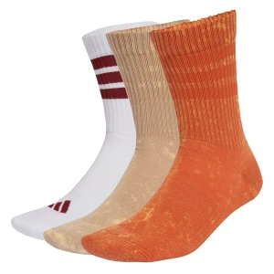 Foto van product ADIDAS PERFORMANCE Sportsokken 'Stonewash Crew 3 Pairs' sand / kreeft / bourgogne / wit
