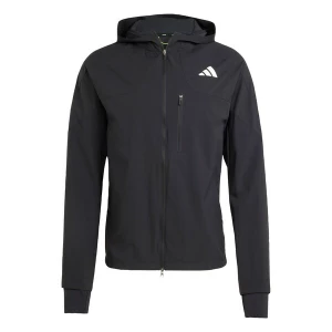 Foto van product ADIDAS PERFORMANCE Trainingsjack 'Adizero' zwart / wit
