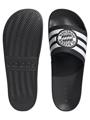 Foto van product ADIDAS SPORTSWEAR Muiltjes 'Adilette Bayern Munich' zwart / wit