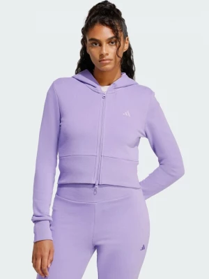 Foto van product ADIDAS SPORTSWEAR Sportief sweatvest 'Seasonal Essentials' lila