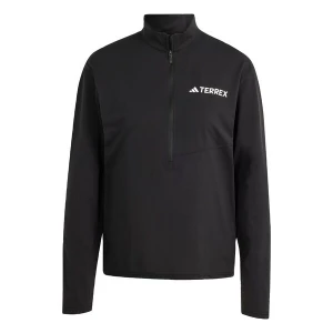 Foto van product ADIDAS TERREX Functioneel shirt 'Multi Climacool 1 / 2 Zip Long Sleeve' zwart / wit