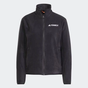 Foto van product ADIDAS TERREX Functionele fleece jas 'Essentials' zwart / wit