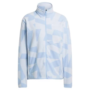 Foto van product ADIDAS TERREX Functionele fleece jas 'Multi Printed Full-Zip Fleece' blauw