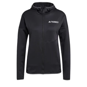 Foto van product ADIDAS TERREX Functionele fleece jas 'Xperior' zwart / wit