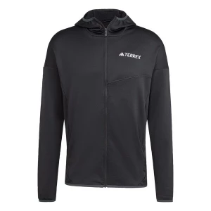 Foto van product ADIDAS TERREX Funktionele fleece-jas 'Xperior' zwart / wit