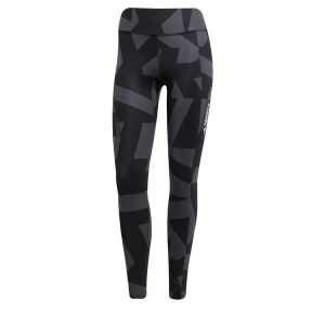 Foto van product ADIDAS TERREX Sportbroek 'Multi Tights' donkergrijs / zwart / wit