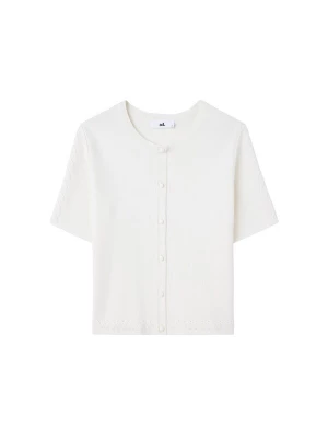 Foto van product adl Gebreid vest ecru