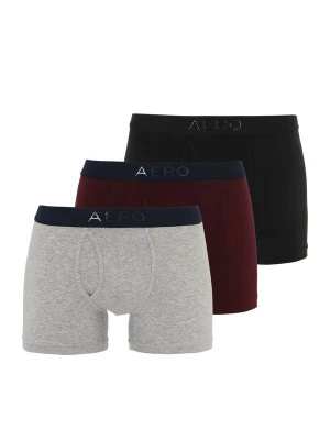 Foto van product AÉROPOSTALE Boxershorts marine / grijs gemêleerd / cyclaam / zwart AEROPOSTALE