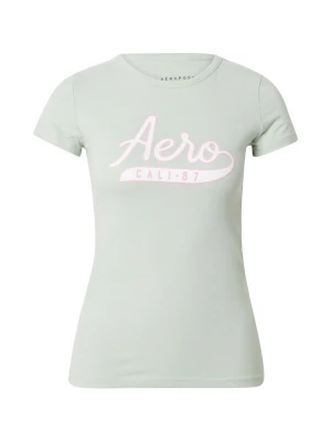 Foto van product AÉROPOSTALE Shirt 'CALI' pastelgroen / rosa / wit AEROPOSTALE