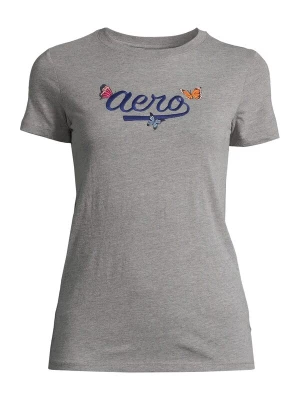 Foto van product AÉROPOSTALE Shirt donkerblauw / grijs gemêleerd / oranje / lichtroze AEROPOSTALE