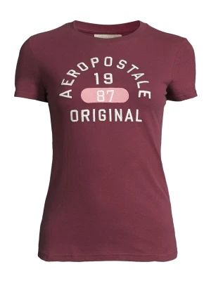 Foto van product AÉROPOSTALE Shirt 'JUL' rosa / bourgogne / wit AEROPOSTALE
