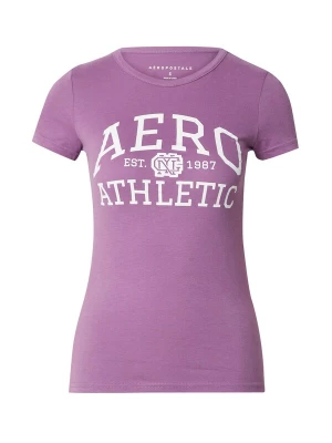 Foto van product AÉROPOSTALE Shirt lila / offwhite AEROPOSTALE