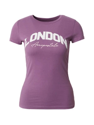 Foto van product AÉROPOSTALE Shirt 'LONDON' lila / natuurwit AEROPOSTALE