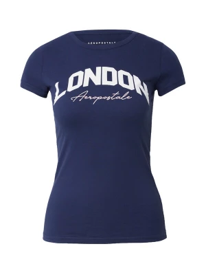 Foto van product AÉROPOSTALE Shirt 'LONDON' navy / wit AEROPOSTALE