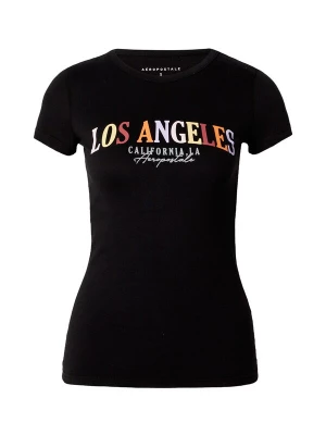 Foto van product AÉROPOSTALE Shirt 'LOS ANGELES CALIFORNIA' lichtgeel / sering / oranje / zwart AEROPOSTALE