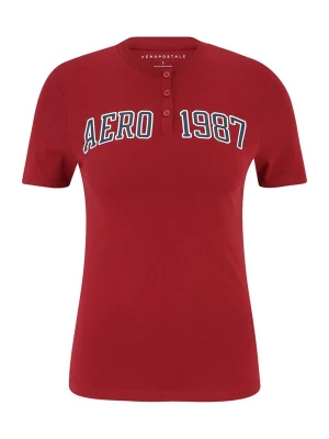 Foto van product AÉROPOSTALE Shirt navy / bourgogne / wit AEROPOSTALE