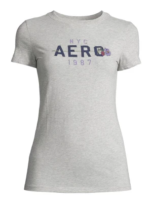 Foto van product AÉROPOSTALE Shirt navy / grijs gemêleerd / sering AEROPOSTALE