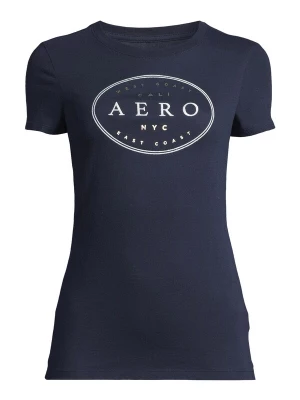 Foto van product AÉROPOSTALE Shirt navy / zilver / wit AEROPOSTALE