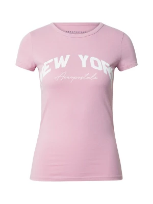 Foto van product AÉROPOSTALE Shirt 'NEW YORK' mauve / wit AEROPOSTALE