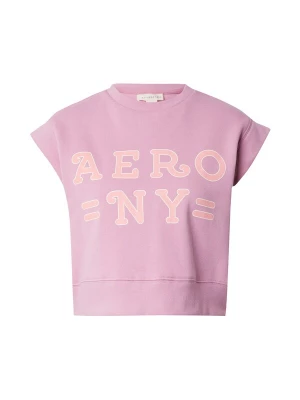 Foto van product AÉROPOSTALE Shirt 'NY' mauve / lichtoranje / wit AEROPOSTALE
