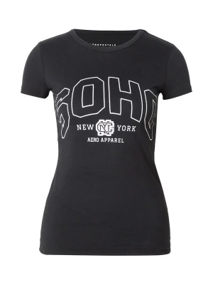 Foto van product AÉROPOSTALE Shirt 'SOHO' zwart / wit AEROPOSTALE