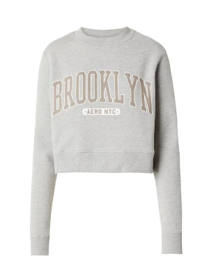 Foto van product AÉROPOSTALE Sweatshirt 'BROOKLYN' mokka / grijs / wit AEROPOSTALE