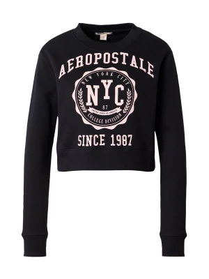 Foto van product AÉROPOSTALE Sweatshirt lichtroze / zwart AEROPOSTALE