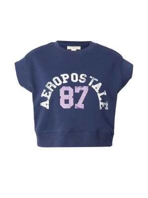 Foto van product AÉROPOSTALE Sweatshirt navy / lavendel / wit AEROPOSTALE