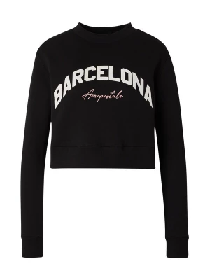 Foto van product AÉROPOSTALE Sweatshirt pastelroze / zwart / wit AEROPOSTALE