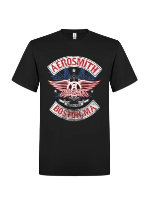 Foto van product Aerosmith Shirt 'Aerosmith Boston Pride T-Shirt' zwart