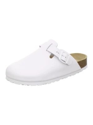 Foto van product AFS-Schuhe Clogs 'Clogs Damen Leder weiß' wit