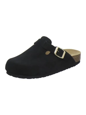 Foto van product AFS-Schuhe Clogs 'Clogs Damen schwarz Veloursleder' zwart