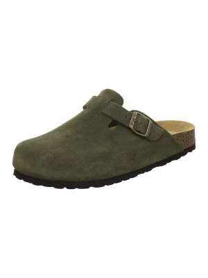 Foto van product AFS-Schuhe Clogs 'Clogs Herren moos Veloursleder' donkergroen
