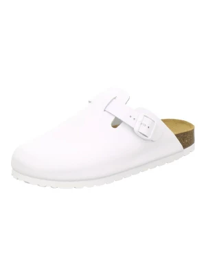 Foto van product AFS-Schuhe Clogs 'Clogs Herren weiß Glattleder' wit