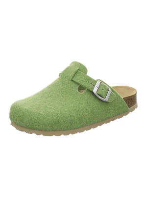 Foto van product AFS-Schuhe Huisschoenen 'Hausschuhe Damen Filz grün' groen