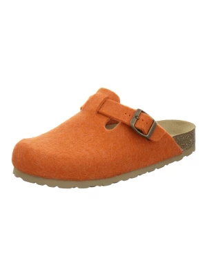 Foto van product AFS-Schuhe Huisschoenen 'Hausschuhe Damen Filz orange' oranje