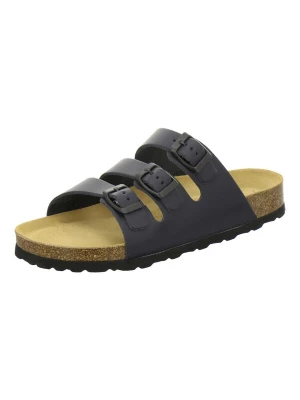Foto van product AFS-Schuhe Muiltjes 'Pantoletten Herren Dreischnaller navy Leder' navy