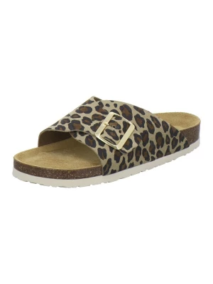 Foto van product AFS-Schuhe Sandaal 'Sandalen Damen leo-beige Veloursleder' beige