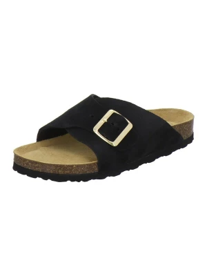 Foto van product AFS-Schuhe Sandaal 'Sandalen Damen schwarz Veloursleder' zwart