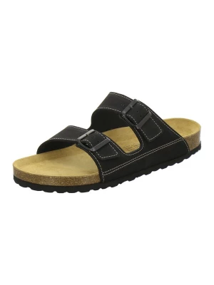 Foto van product AFS-Schuhe Sandalen 'Sandalen Herren schwarz Nubukleder' zwart